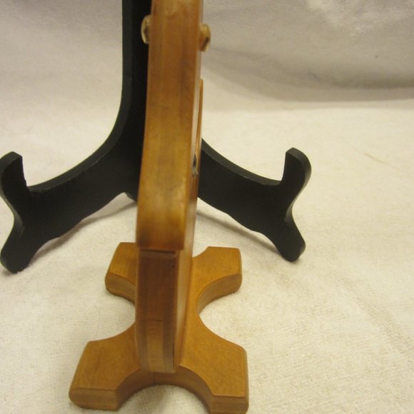 VTG HANDMADE WOODEN DUCK NOTE HOLDER, VERY CUTE - Picture 2 of 5